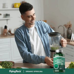 Spirulina 1000mg potente , 300 compresse vegetariane - immagine 7