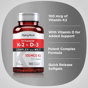 Vitamina K2 e D3 innovativo , 180 softgels - immagine 4