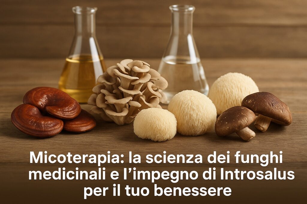 Micoterapia: la scienza dei funghi medicinali e l'impegno efficace di Introsalus per il tuo benessere 1 Micoterapia