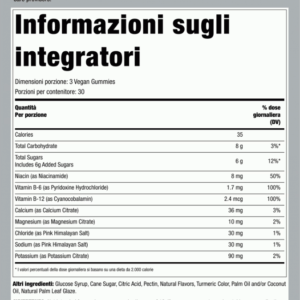 Elettroliti , 90 gummies al limone - immagine 2