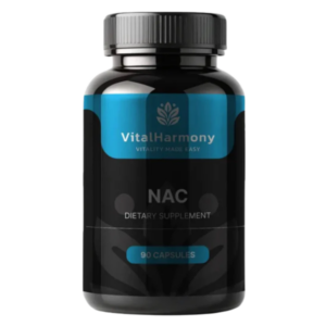 Confezione di VitalHarmony NAC, integratore alimentare da 90 capsule