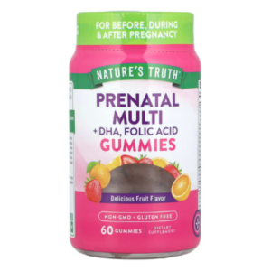 Multivitaminico prenatale con DHA e acido folico – 60 gommose