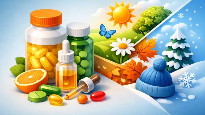 Migliori vitamine per cambio stagione: la scelta