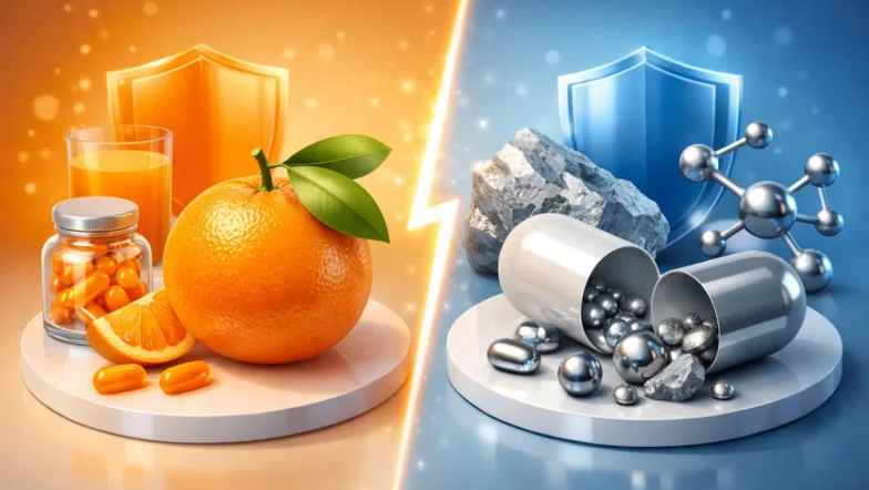 Vitamina C o zinco: cosa scegliere per le difese